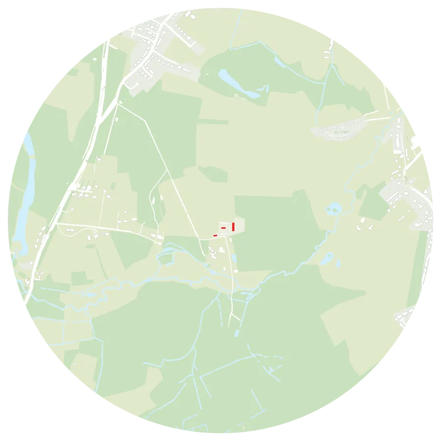 plan of the site in context