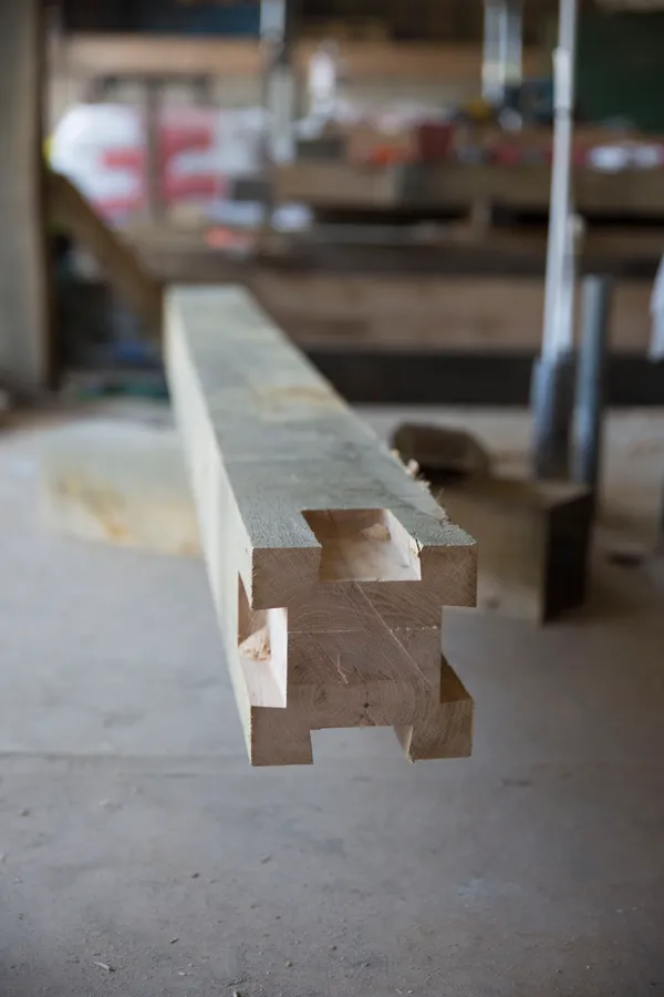 Timber dovetail joint