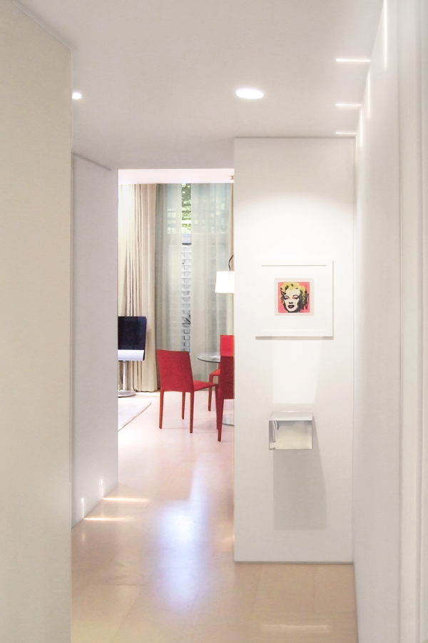 Refurbishment of private apartment in Grade II listed building, Pont Street Knightsbridge London 2006
