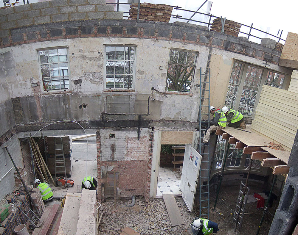 Refurbishment of the house