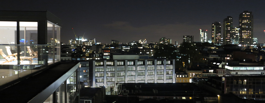 Night view of the city