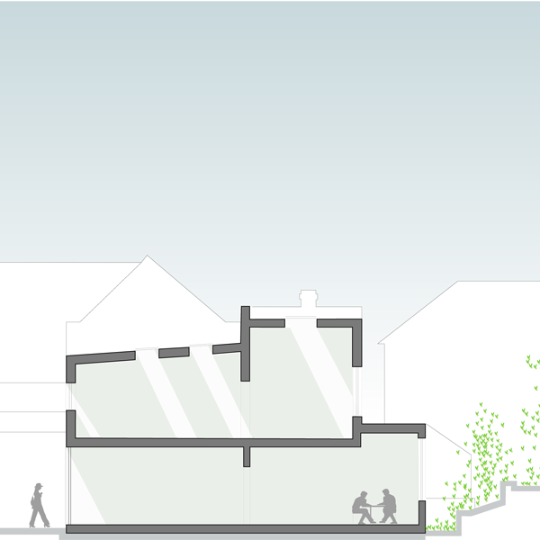 Long section diagram