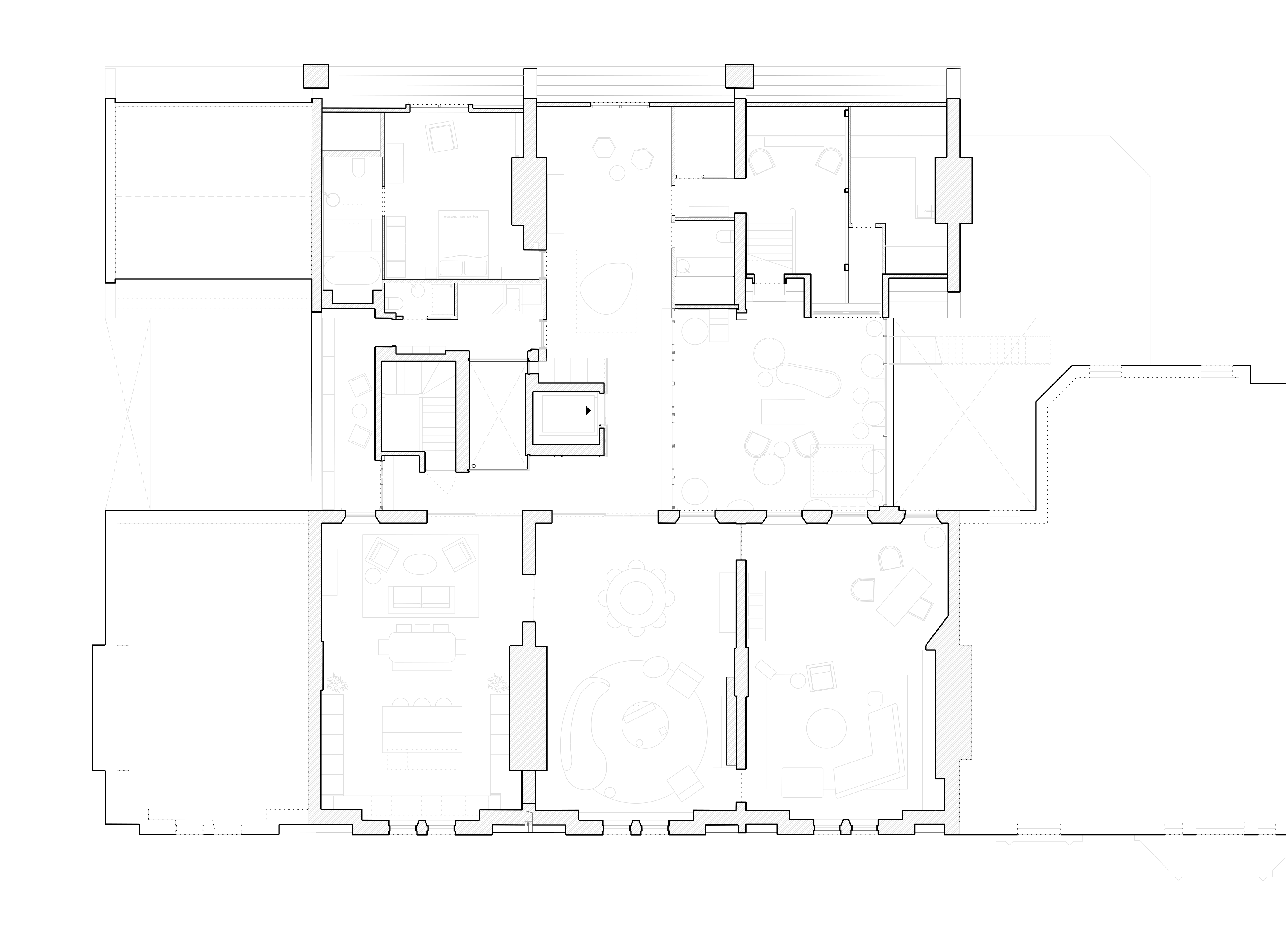 Penthouse apartment plan