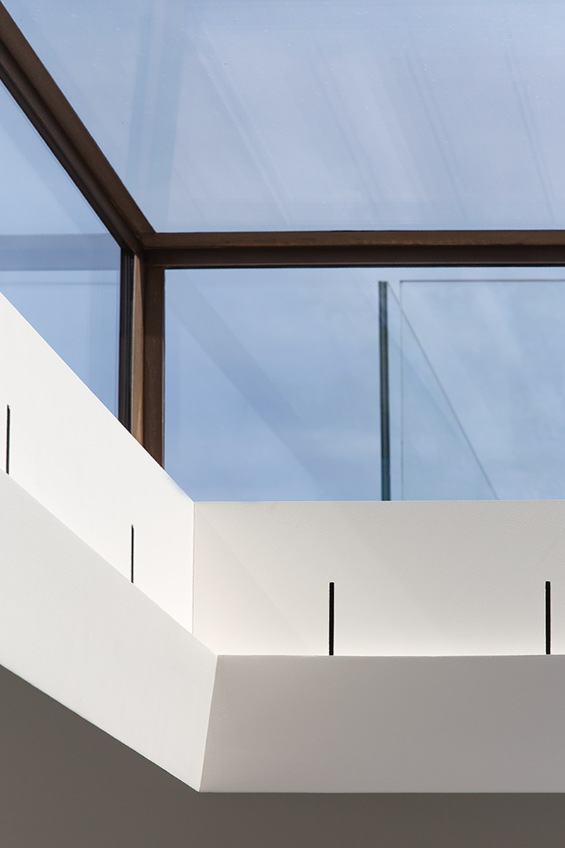 Lantern rooflight detail
