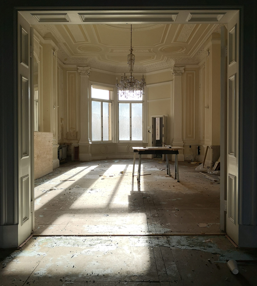 Works underway on site