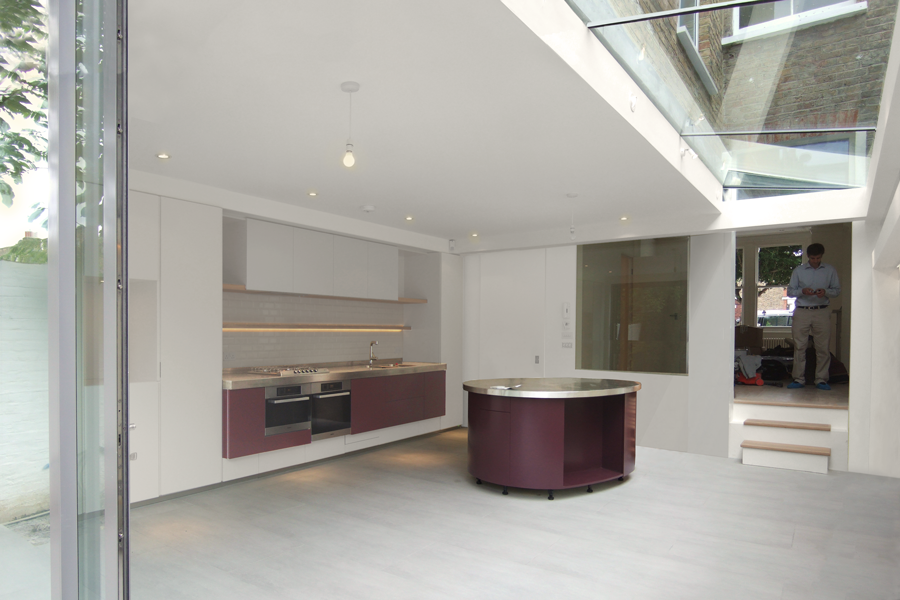 Kitchen nearing completion