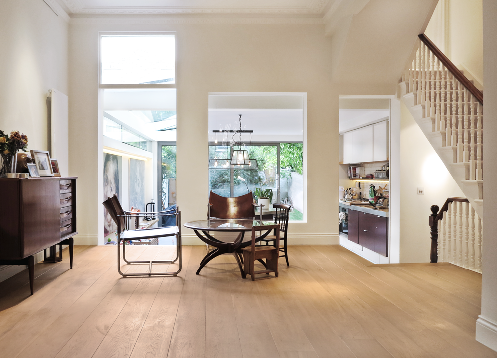 Refurbishment and new extension of private terraced house, Hestercombe Avenue London 2010