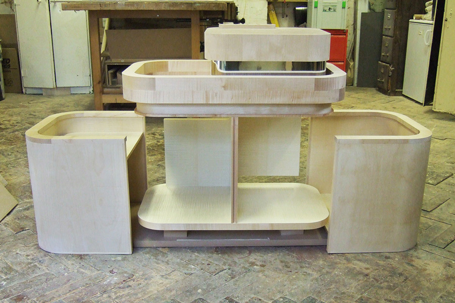 Detail of bespoke joinery