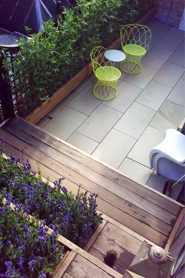Roof terrace