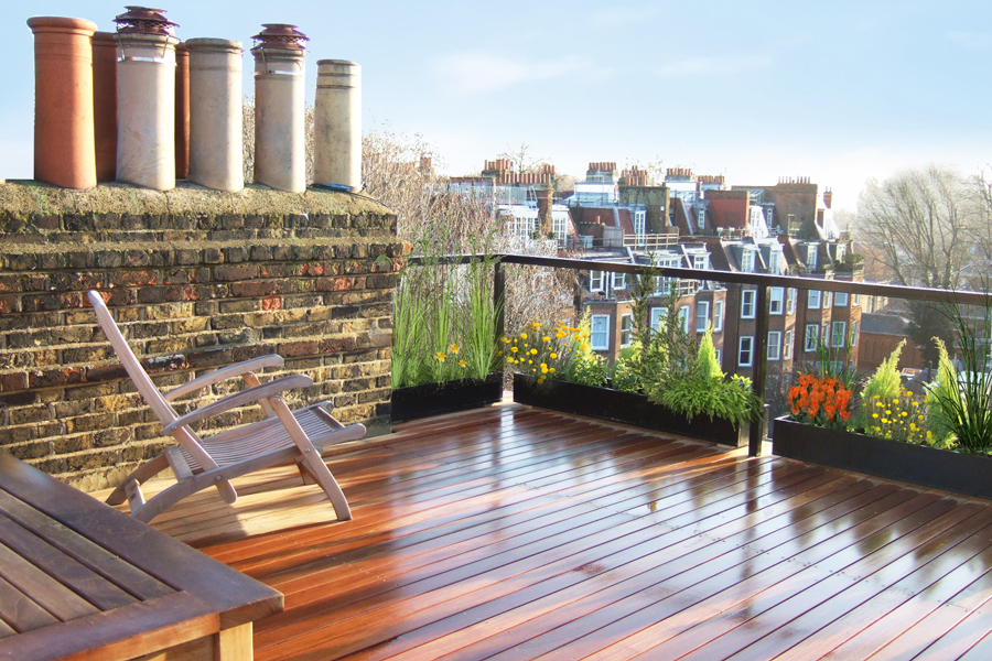 Roof terrace
