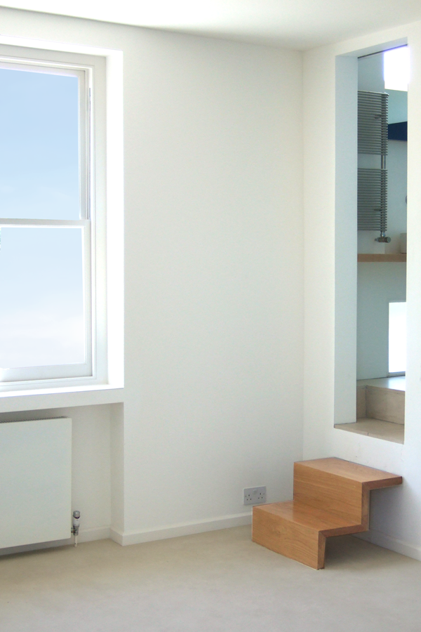 Stairs bathroom