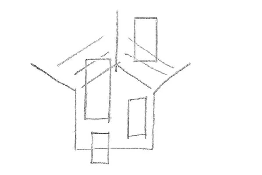 Concept sketch for ranelagh grove