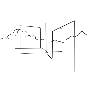 Concept sketch for west park road