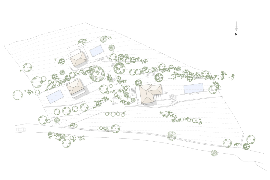 Site plan drawing