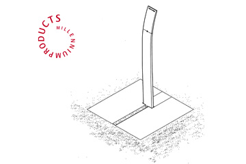 Concept sketch for spring drinking fountain