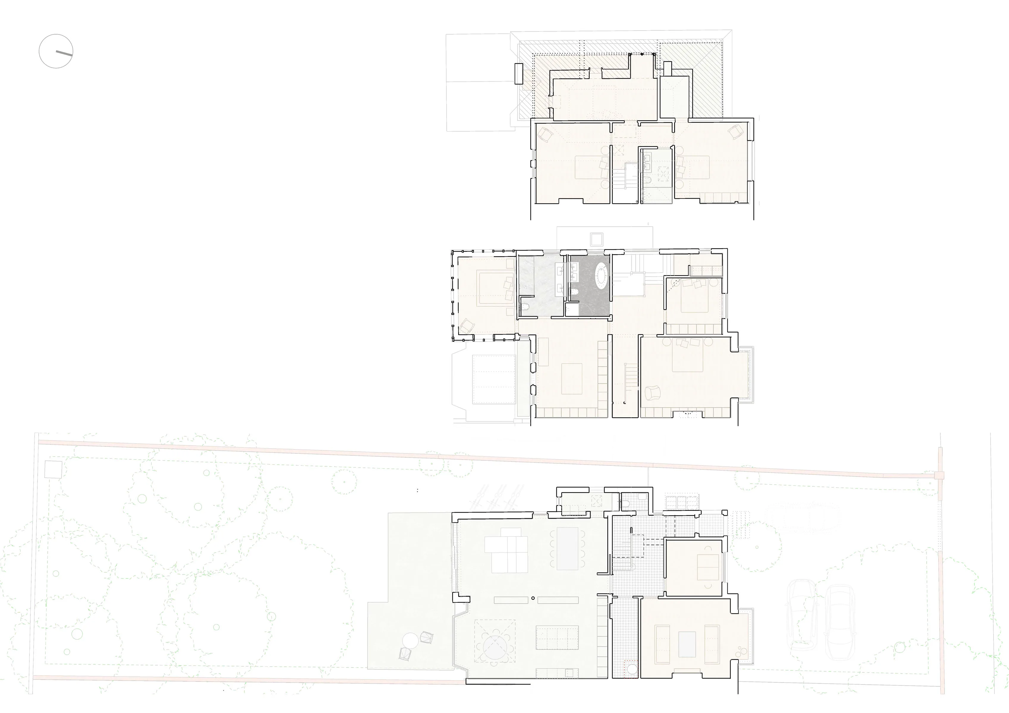 Staverton Road Oxford - plans of ground, 1st & 2nd floors