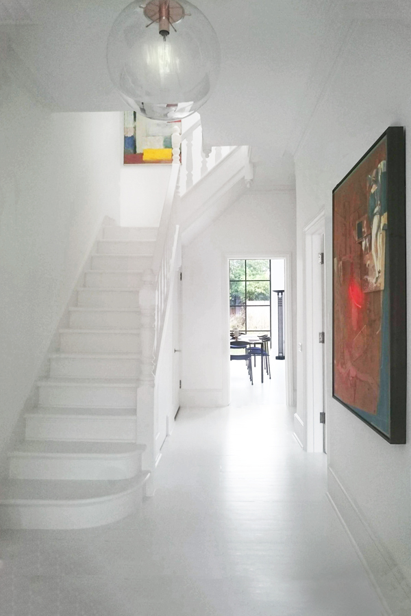 Refurbishment of existing semi-detached private house, West Park Road London 2017