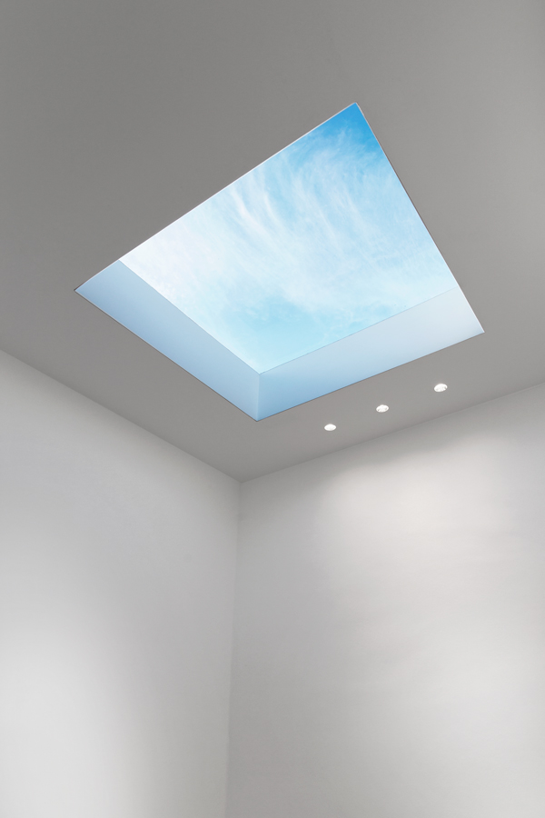 Rooflight bringing daylight into the house