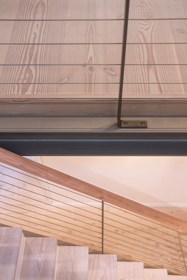 Stair detail, dinesen timber and balustrade
