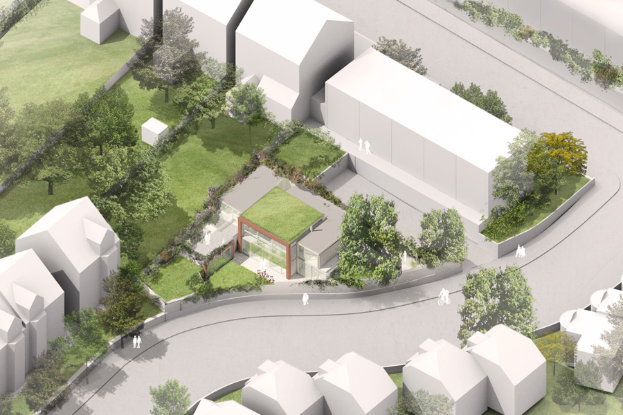 Isometric view rendered