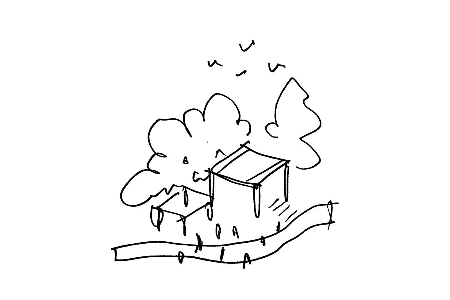 Concept sketch for wolseley road