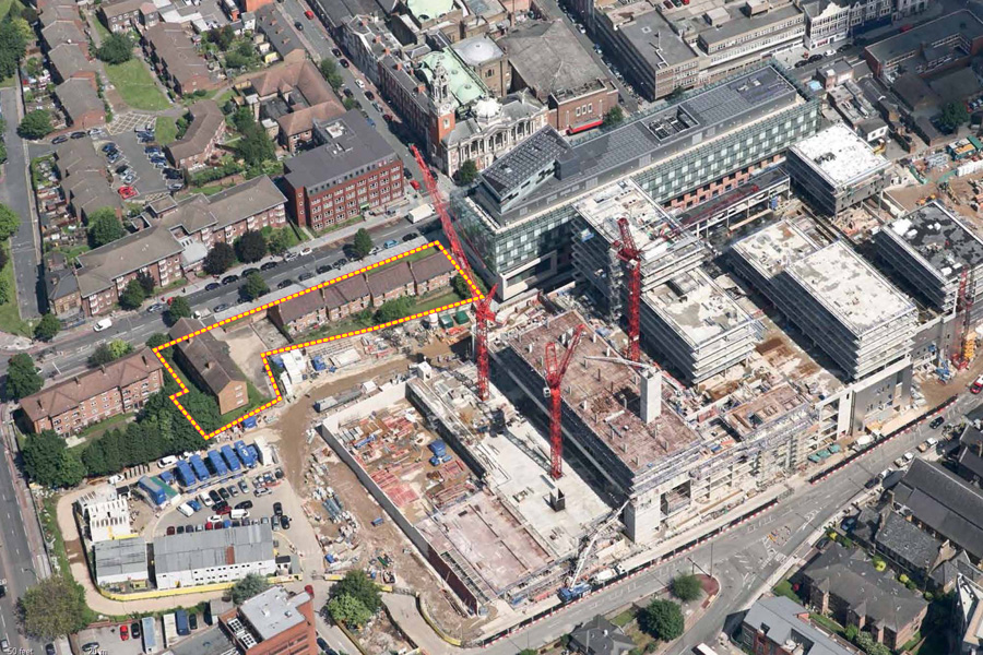 Site boundary plan